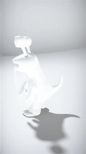 Cartoonish Alien Creature with Unique Features - AI Rigged 3D Character