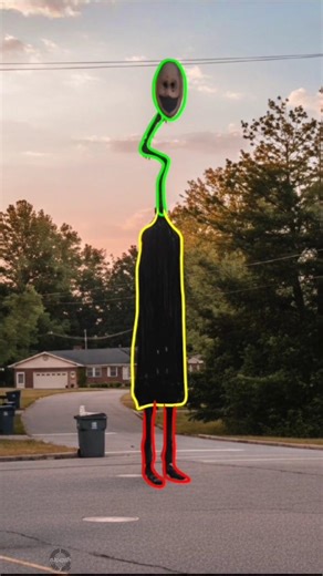 The Long Neck | Doctor Nowhere - Line Art 217 #shorts #drawing #howtodraw #analoghorror #art