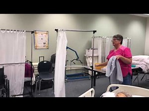 CNA Skills # 15 : Dress the Resident with a Paralyzed/Weak Arm
