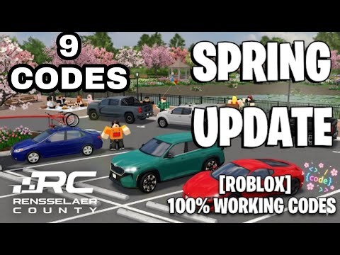 (🌱SPRING UPDATE!) RENSSELAER COUNTY CODES [ROBLOX] ⚠️NEW⚠️ CODES FOR SPRING UPDATE! 🔥