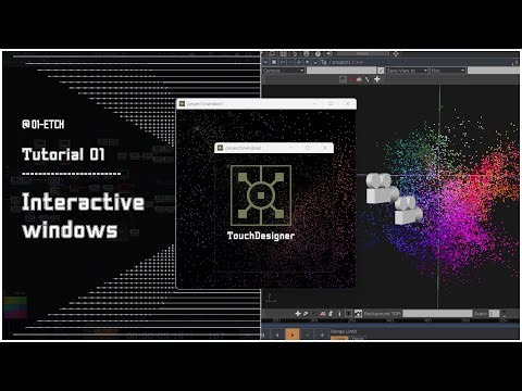 Touchdesigner Tutorial 01 - Interactive Windows