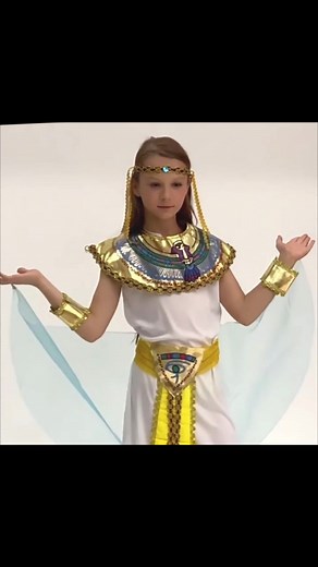 Egyptian Costume Cosplay for Boy and Girl 3-11yo