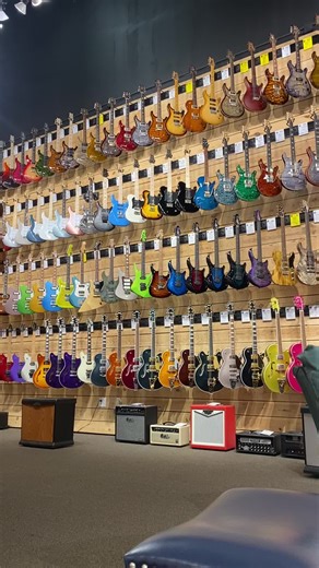 Stunning Guitar Showroom Showcase