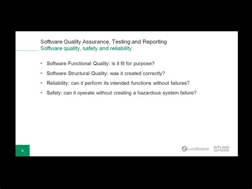 Codebeamer-软件质量保证测试和报告