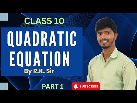 Quadratic Equations Class 10 | Part 1 | Easy Explanation with Examples #cbse #class10math #mrkc