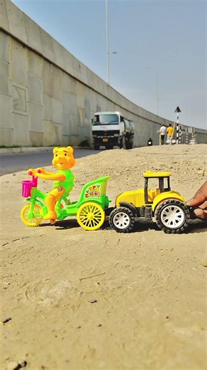 Remote Control Scooty Girl And Monkey Scooter Unboxing And Testing Short || road