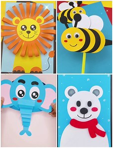 377K views · 9.4K reactions | paper Crafts Ideas | Summer camp Activities for kids | Art & Craft | Facebook