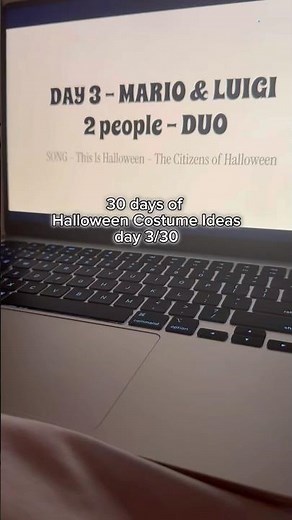 30 days of Halloween Costumes | 3/30 | Mario and Luigi #halloween