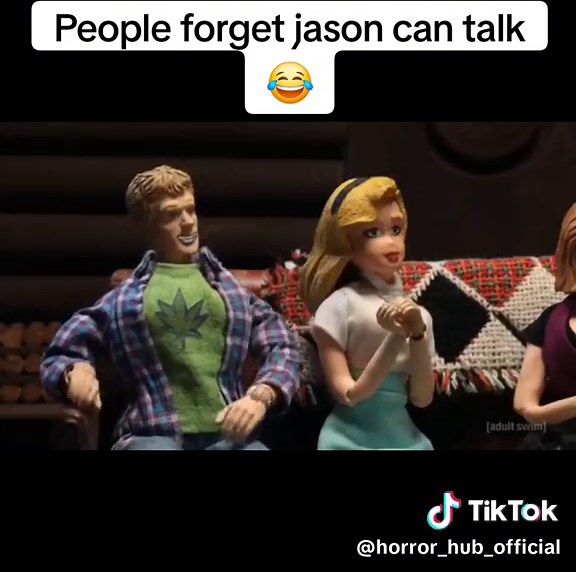 #jasonvoorhees #fridaythe13th #viral #fyp #foryoupage #robotchickenclips #slashers #horrormovie