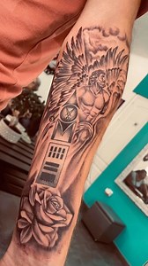 El ángel protector #theprotector | Tattoo me Fuengirola