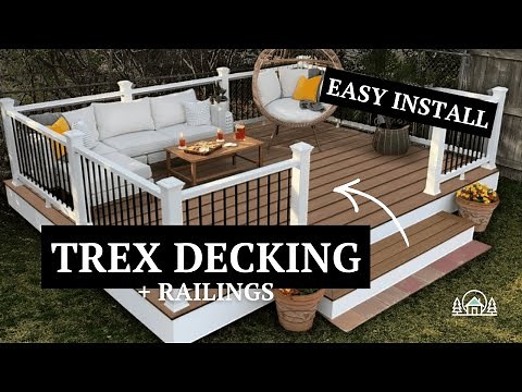 How to Install Trex Composite Decking + Rail Posts (THE RIGHT WAY) [2026]