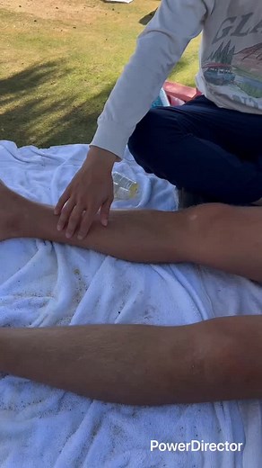 6.5K views · 424 reactions | Gave legs massage for handsome man from Canada  in Hawaii, Waikiki  #hawaii #waikiki #massage #massageinhawaii #massagetherapist | Yuki Miller | Facebook