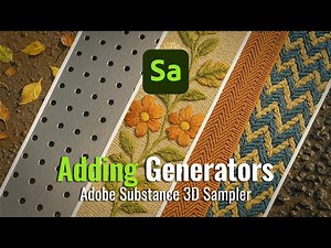 Substance 3D Sampler | Boost Your Materials with Adding Generators