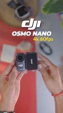 DJI Osmo Nano Review 🔥 Smallest 4K Camera Ever? #DJIOsmoNano #DJI #CameraReview #4kcamera