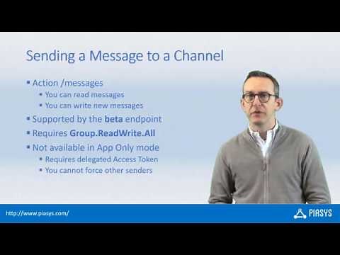 Episode #49 - Sending Channel Messages in Teams with Microsoft Graph