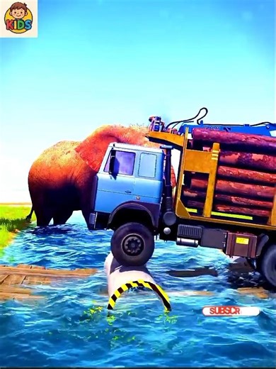 Extreme MudRunner Truck Gameplay 🚚 | Dangerous Mud Road Challenge #mudrunner