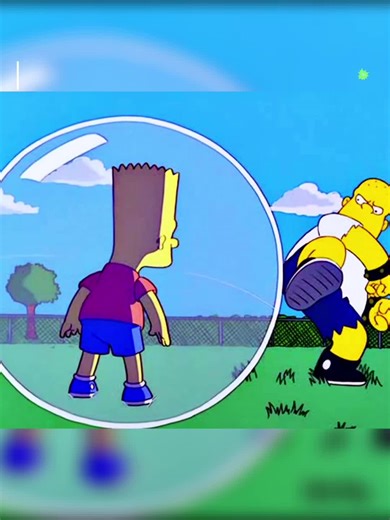 Bart was isolated in a bubble for a week. #simpsons #thesimpsons #fyp #anime #funny #cartoon #for#tiktok