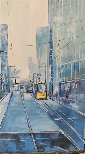 Картина акрилом | Finished Acrylic Painting