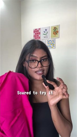 Do you think Bright pink is my colour? #ootd #grwm #styling #duskyskin #ootdguide #fyp #fashiongirl