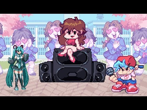 Hatsune Miku VS Boyfriend (Friday Night Funkin') / MUGEN BATTLE