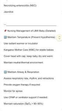 Low Birth Weight Baby | LBW Definition, Signs, and Nursing Care