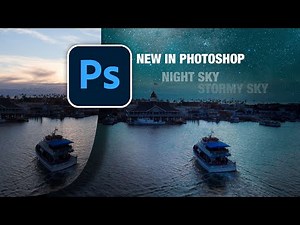 NEW Photoshop UPDATE Sky replacement, NEW features and free skies