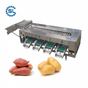 [Hot Item] Vegetable Potato Grading System Potato Size Grader Machine