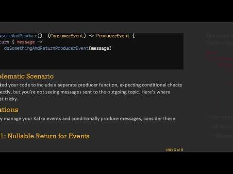Efficiently Consume Kafka Events with Spring Cloud Function Without Unnecessary Production