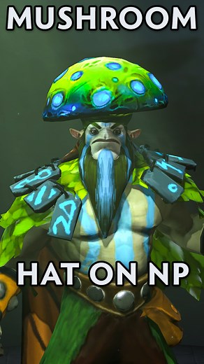 Mushroom hat on Nature's Prophet #Dota2 | DotaCinema