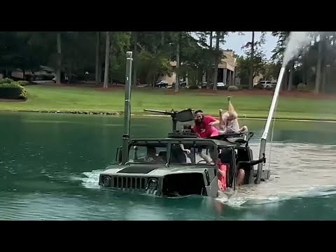 WE DROVE UNDERWATER 😂