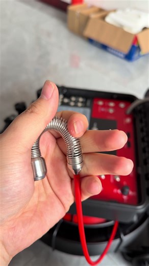 One of the most commonly used cameras for plumbers. Designed for 50–75 mm pipes, perfect for small sewer inspections.#Sewer inspection camera