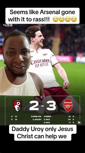 #DaddyURoy #bernieburn #football #epl