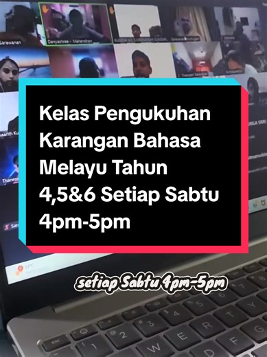 Kelas Pengukuhan Karangan Bahasa Melayu Tahun 4,5&6 SJKT, SJKC, SK bersama Saravanan sir M.Ed setiap Sabtu 4pm-5pm #E-TUITION #Mindappz #saravananarumugam #100kviews #karangan
