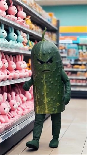 The cucumber man X Pinki | #sprunki #funny #ai