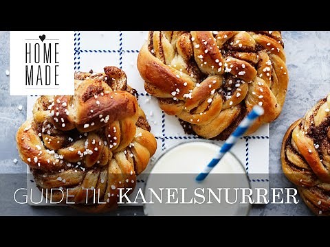 GUIDE TIL KANELSNURRER | HOMEMADE