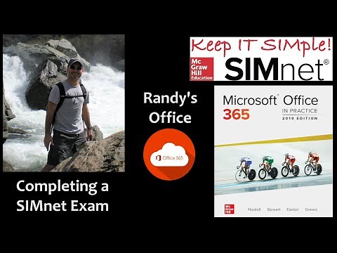 Randy's Office - Completing a SIMnet Exam