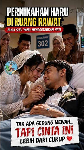 Pernikahan di Ruang Rumah Sakit Ini Bikin Semua Tamu Menangis