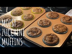 Moist Zucchini Muffin Recipe