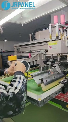 How We Print 0.1mm Circuits with Silver Ink | JRPanel Screen Printing Process