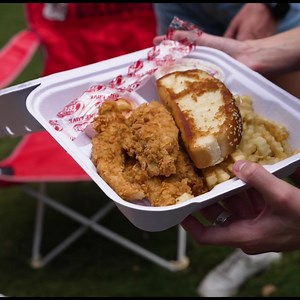 7.1K views · 695 reactions | Make this season unbeatable with cooked to order chicken fingers, Cane's Sauce, Texas Toast, crinkle-cut fries and JUGs of tea and lemonade. | Raising Cane's | Facebook