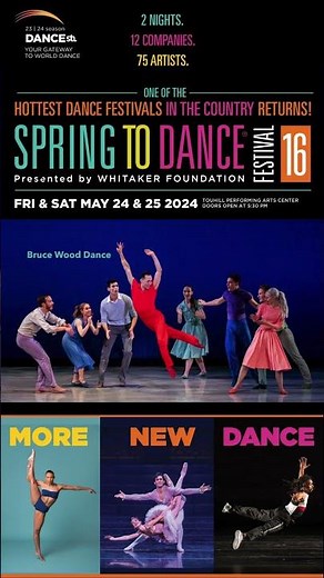 16th Annual Spring to Dance Festival 2024, May 24 & 25 #dance #performance #dancefestival #stl