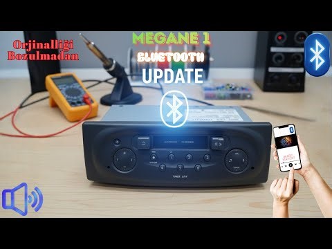 Megane 1 Orjinal Teybe Bluetooth Özelliği Ekleme