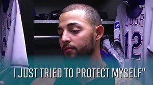 104K views · 444 reactions | Texas Rangers second baseman Rougned Odor said he does not regret punching Jose Bautista in the face. | Sports Illustrated | Facebook