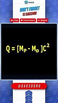 Radioactivity ||β - decay 06 || Class X #oaks