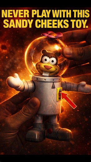 NEVER PLAY WITH THIS SANDY CHEEKS TOY 🐿️😱🚨