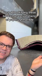 #duet with @Book Rescuers The horror 😭 #booktok #books #bookbinding #6571 | Bookish Scenes