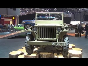 Jeep Willys Overland military MB (1941) Exterior and Interior