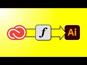 How To Install Adobe Fonts And Use In Illustrator CC