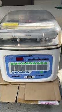TOSEI 東静電気 真空パック 卓上型自動真空包装機 V-380G TOSPACK