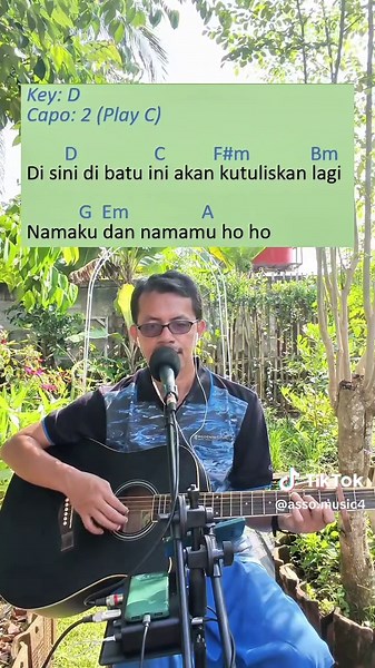 Camelia 3 (Ebiet G Ade) – Kunci Gitar Revisi, Nada D